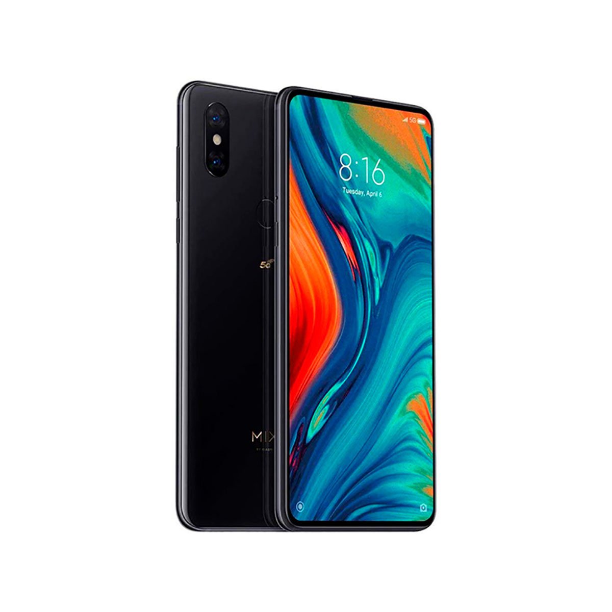 Xiaomi Mi Mix 3 5G 6GB/128GB Negro (Onyx Black) Dual SIM Reacondicionado - Muy Bueno