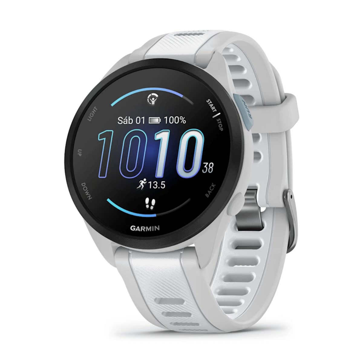 Garmin Forerunner 165 43mm GPS Smartwatch Blanco