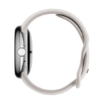 Google Pixel Watch LTE 41mm Plata (Polished Silver) y Correa Deportiva Beige (Chalk) - Imagen 5