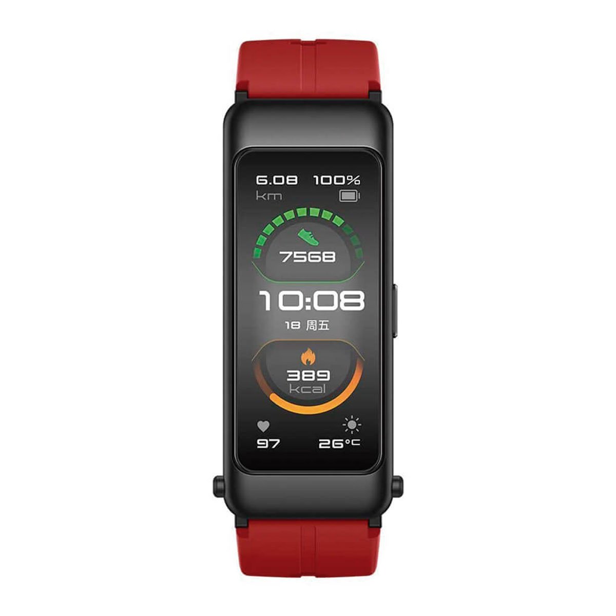 Huawei Talkband B6 Roja (Coral Red) FDS-B19