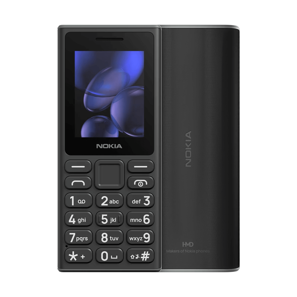 Nokia 105 (2024) Negro (Charcoal) Dual SIM Reacondicionado - Como Nuevo