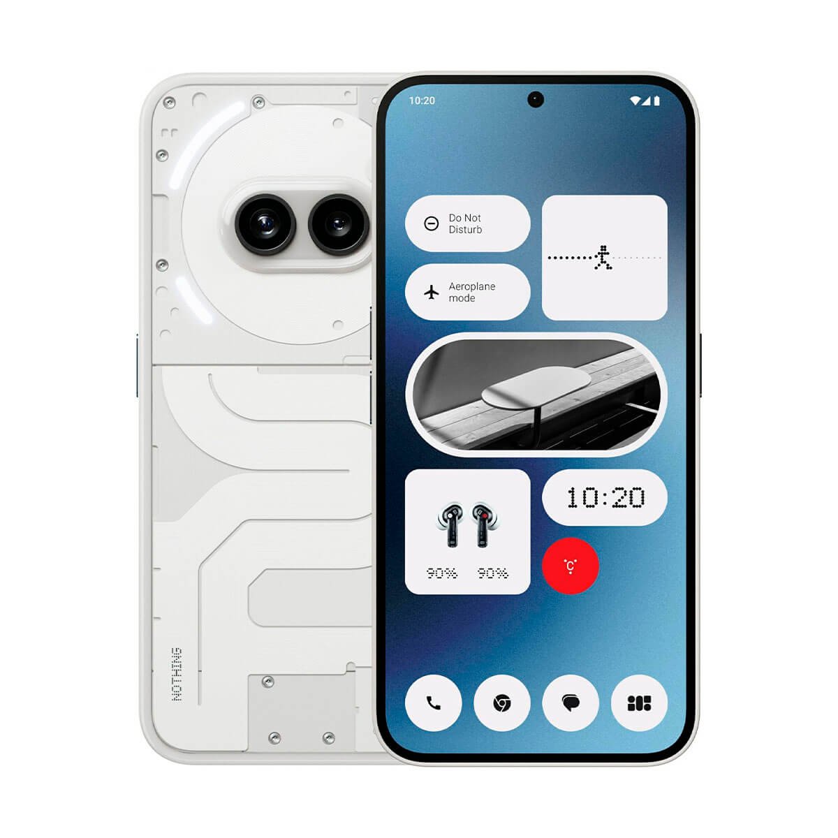 Nothing Phone 2a 5G 8GB/128GB Blanco (White) Dual SIM Reacondicionado - Como Nuevo