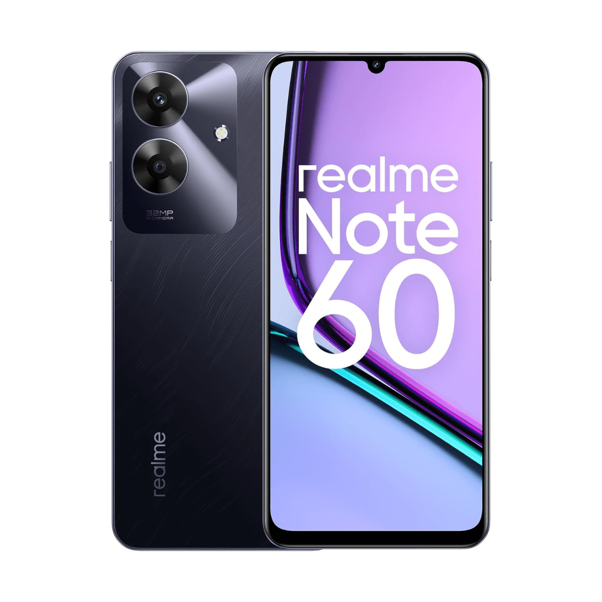 Realme Note 60 4G 4GB/128GB Negro (Marble Black) Dual SIM