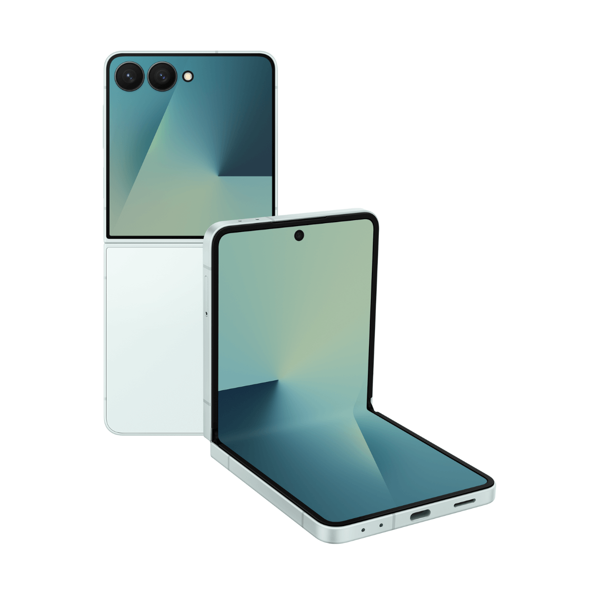 Samsung Galaxy Z Flip7 5G 12GB/512GB Verde Menta (Mint Green) Dual SIM SM-F766B